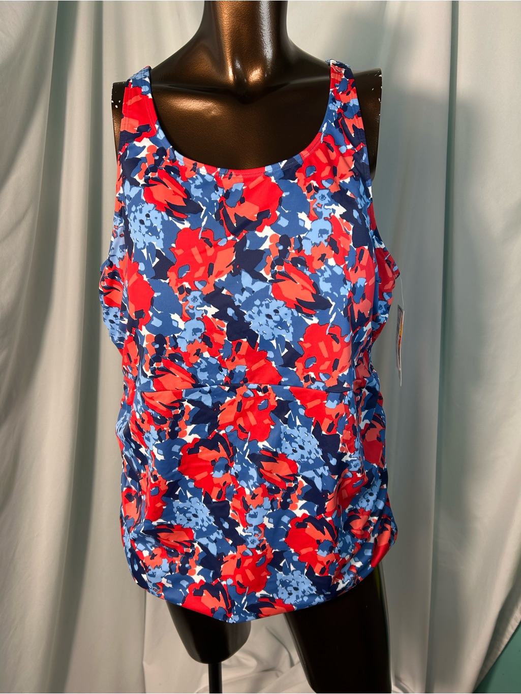 L.L. Bean High Neck Tankini - 18 - New